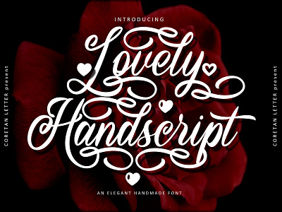 Lovely Handscript Font branding design handwritten illustration logo logotype lovely script typeface typography ui