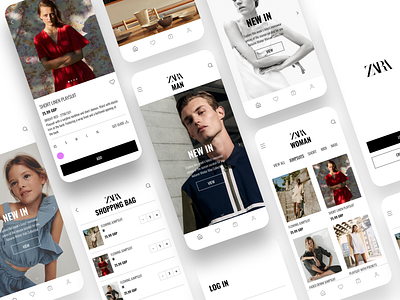 Zara App Redesign Concept