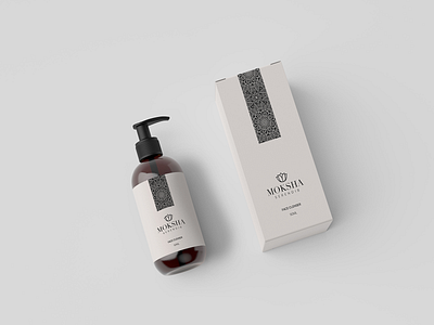 Moksha Branding asthetic branding cosmetic cosmetic branding cosmetic packaging illustrator minimal packaging packagingdesign photoshop