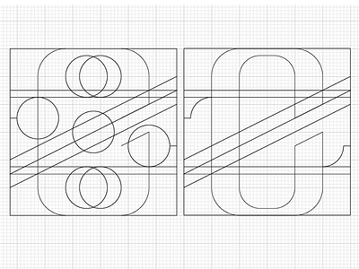 Grid Love grid monogram process type