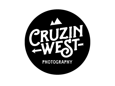 Cruzin Part 1 logo photography type west