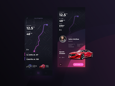 Rapid taxi app concept app design ui