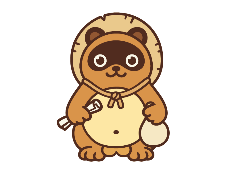 Tanuki by Irina Mir on Dribbble