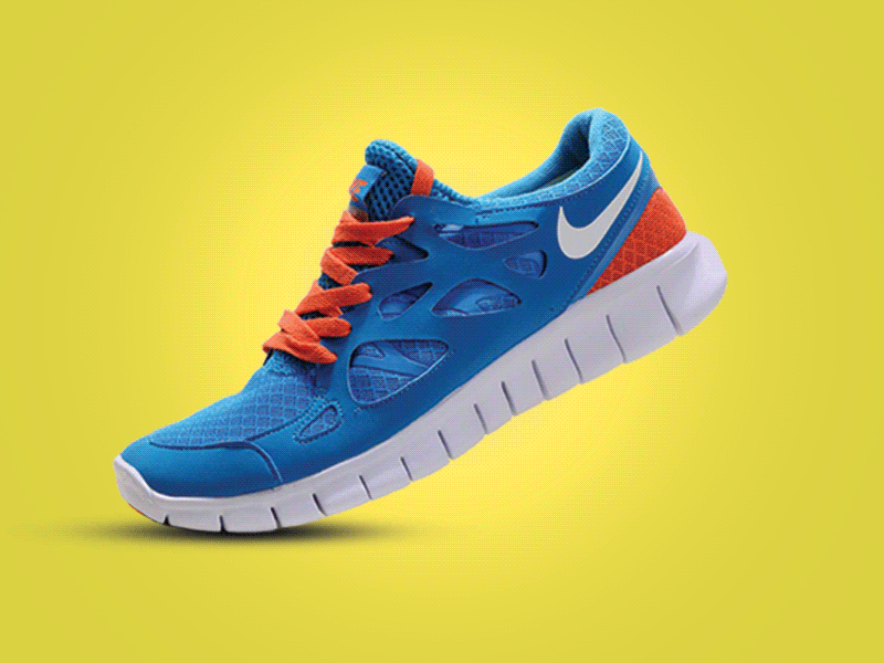 Shoe GIF for Online Product Customizer Product Demo design gif nike product product customizer shoe ux