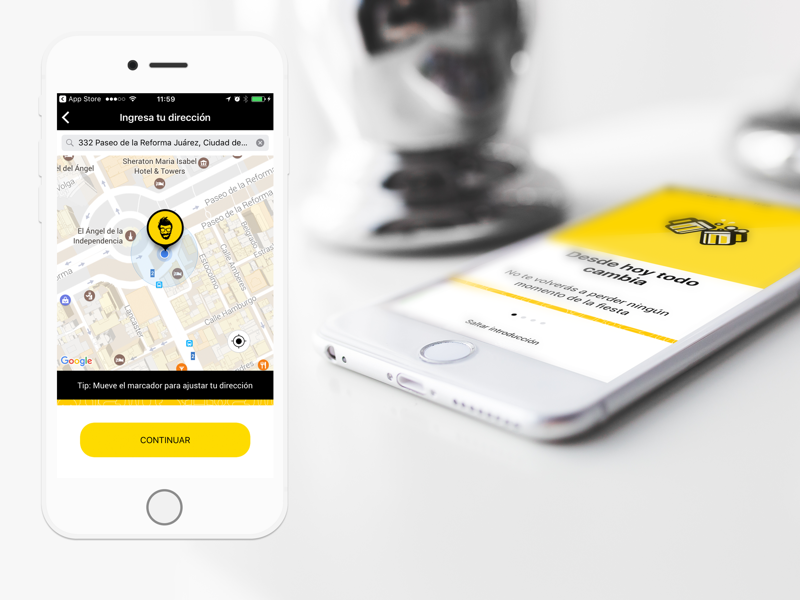 Pepe Delivery Mobile by Paulina Pimentel on Dribbble