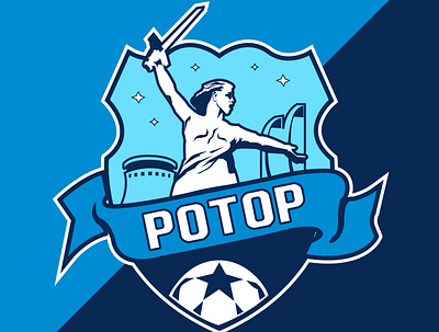 Rebranding FC Rotor branding design football football club football logo logo sports design sports logo