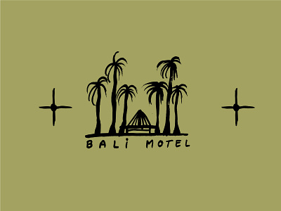 Bali Motel app art branding design graphic design icon illustration illustrator logo vector