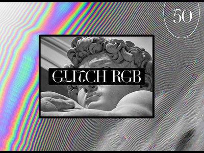 GLITCH RGB Screen Textures & Shapes 3d animation branding design graphic design icon illustration illustrator logo motion graphics ui ux vector