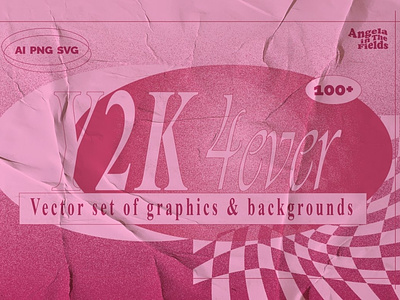 Y2K Themed Vector Clipart 3d animation branding design graphic design icon illustration illustrator logo motion graphics ui ux vector