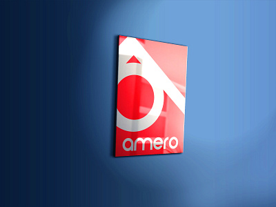 I designed this Logo for a Real Estate Business Named "amero" branding business logo business logo design business logo maker design illustration logo logo design typography vector
