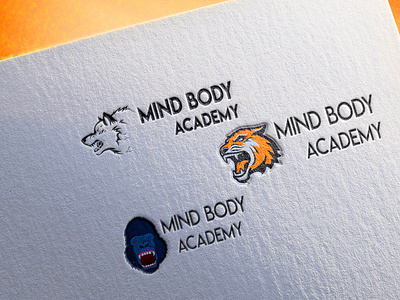 "Mind Body Academy" logo for a Fitness Coach