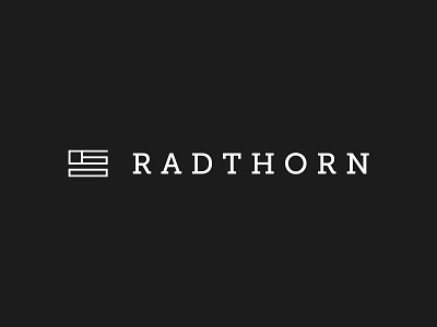 Radthorn american branding clothing lines logo logotype