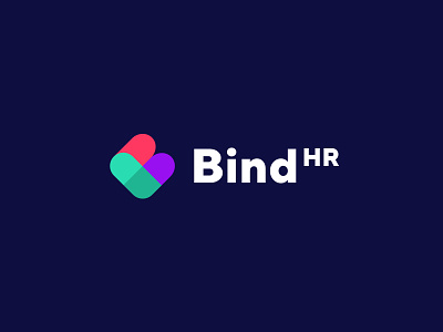 Logo Bind HR brand design brand identity branding branding design logo logodesigns logomark logotype
