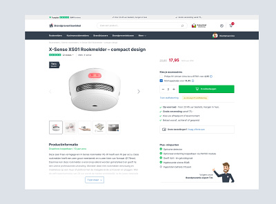 Ecommere productpage clean commerce design ecommerce focus product page simple web webshop website