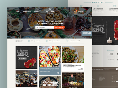 Deterra food market webshop