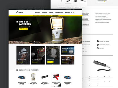 E-commerce project in progress adventure ecommerce lights products shop shopping