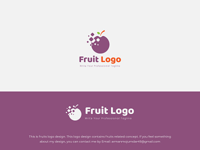 Cherry Fruit logo design