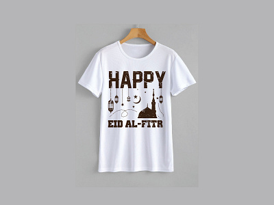 Eid al-Fitr T-shirt design design eid mubarak fastival happy holidays islamic t shirt t shirt design