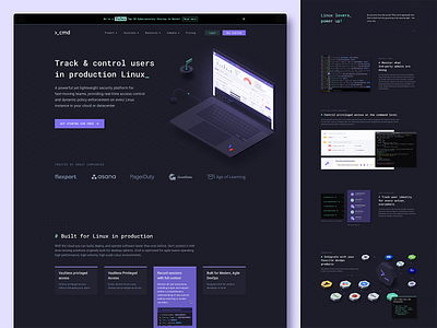 Cmd Homepage by Max Iskra for Cmd on Dribbble