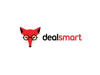 Dealsmart animal character deal fox glasses red smart