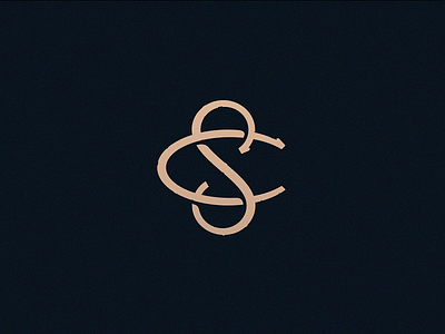 Sivart consulting cs design letter letters logo luxury minimal monogram sc typography