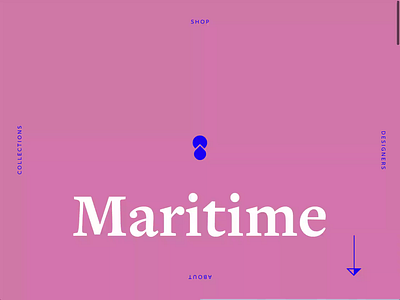 Maritime Clothing Home Page clothing design ecommerce ecommerce design ecommerce shop fashion minimal modern motion ui ux uxdesign uxui website