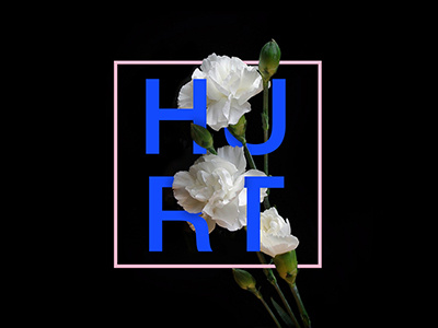 Feels and flowers: Hurt feel flower hurt letter