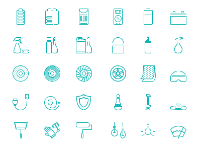 Icon set "Garage"