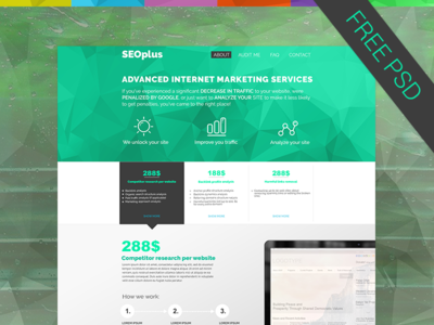 Free psd template
