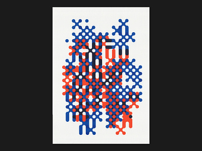 Dot Dot Dot - I grid illustration illustrator modular prints system