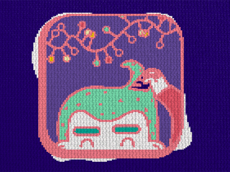 Christmas Movie | 4 new year shapes after effects gif animation lights christmas character elf