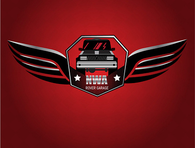 Rover Garage branding design graphic design illustration logo logo design vector