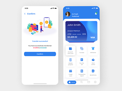 Payment App light theme