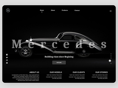 Cars Landing Page