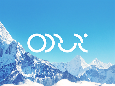 Nibiru. abstract branding design experimental lettering mountains typogaphy