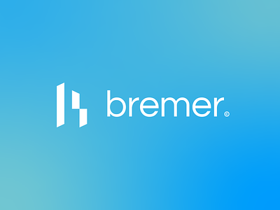 Bremer© Logo animated logo blue brand identity branding corporate design identity logo visual identity workspace