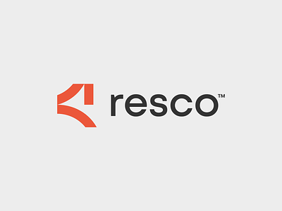 resco logo brand identity branding logistics logo symbol transport visual identity