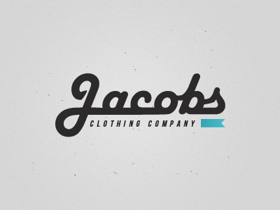 Jacobs Clothing Company Logo jacobs clothing company logo noise typography