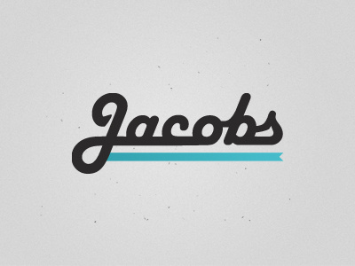 Jacobs Clothing Company Logo V3 jacobs clothing company logo noise typography