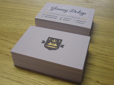 Personal Business Cards branding business cards identity