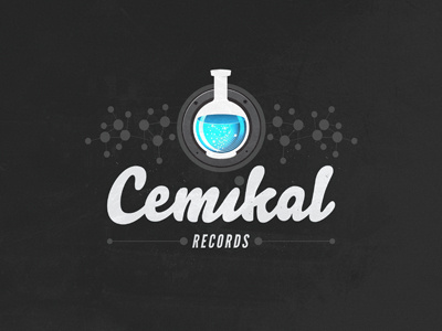 Cemikal Records branding cemikal records logo
