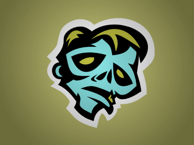 Pittsburgh Rotters fantasy logo pittsburgh rotters sports zombie