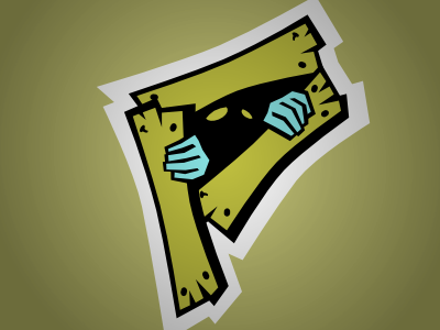 Rotters Tertiary fantasy logo pittsburgh rotters sports zombie