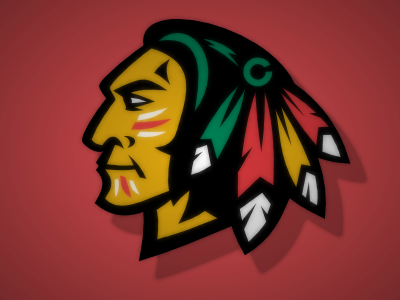 Blackhawks modernization blackhawks chicago hockey logo sport vector