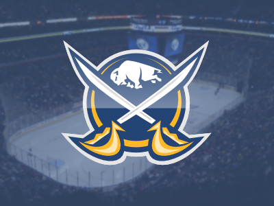 Buffalo Sabres buffalo hockey logo sabres sword vector