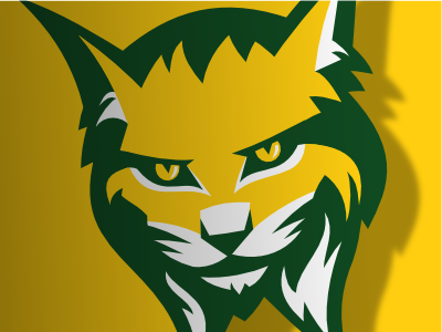 Edmonton Lynx animal edmonton lacrosse logo lynx sport vector