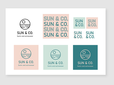 Sun & Co branding design logo ui