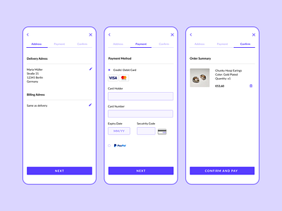 Daily UI 002 - Checkout