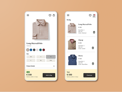 Daily UI 012 - E-Commerce Shop