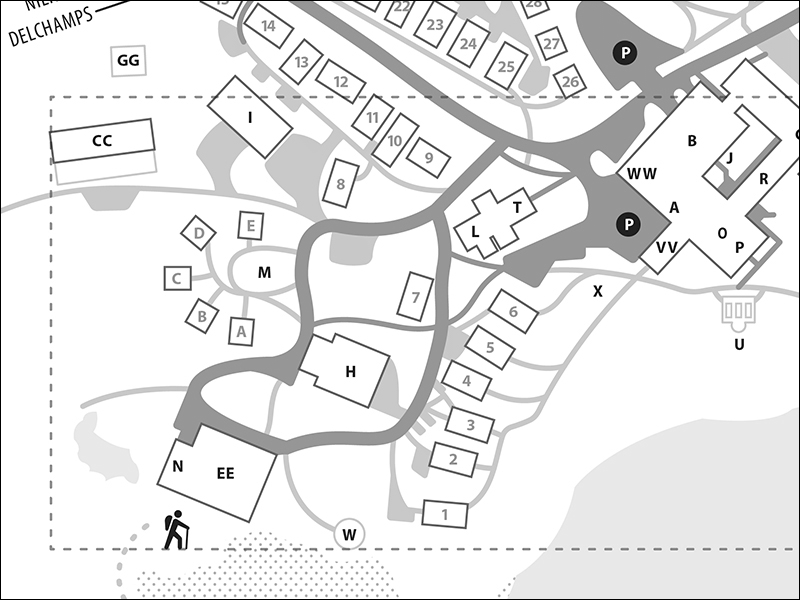 Kanuga Cartography Snapshots aerial layout animated gif area location campus property city town flat vector hendersonville illustration kanuga map cartography north carolina road highway interstate